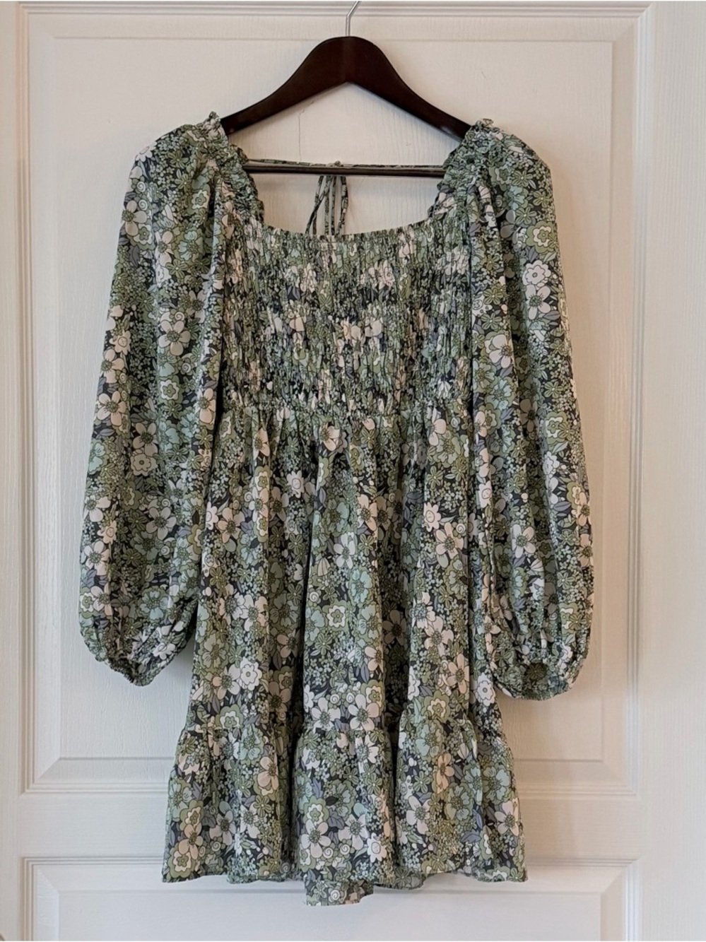 Princess Polly Green Floral Dress - Picture 5 of 6